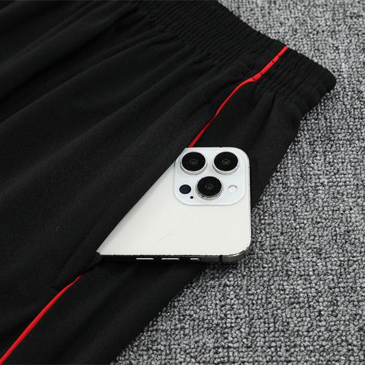 25/26 Ajax Amsterdam Training Black Kids Size Tracksuit - Premium Quality Kits at Football Monarch