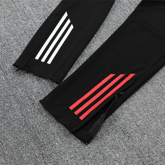 25/26 Ajax Amsterdam Training Black Tracksuit - Premium Quality Kits at Football Monarch