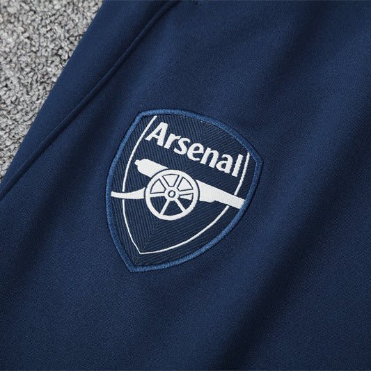 25/26 Arsenal Training Blue Tracksuit - Premium Quality Kits at Football Monarch