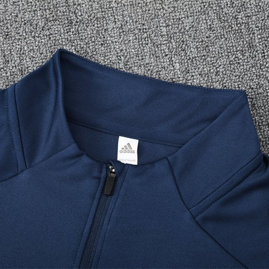 25/26 Arsenal Training Blue Tracksuit - Premium Quality Kits at Football Monarch