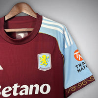 25/26 Aston Villa Home Kit - Premium Quality Kits at Football Monarch