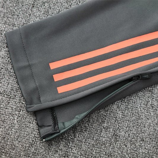 25/26 Bayern München Training Grey Kids Size Tracksuit - Premium Quality Kits at Football Monarch