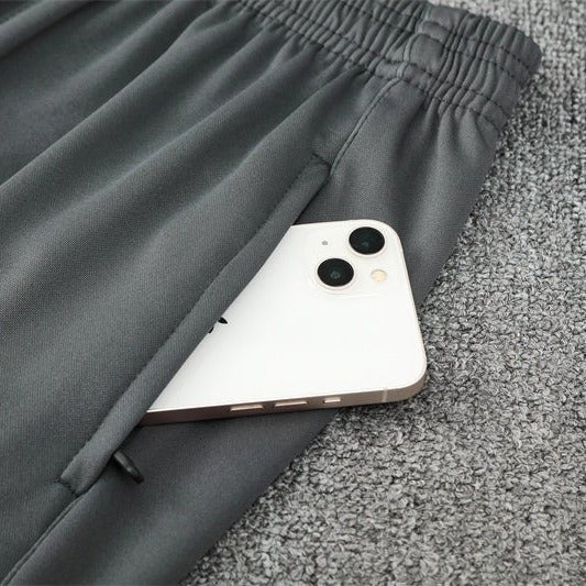 25/26 Bayern München Training Grey Kids Size Tracksuit - Premium Quality Kits at Football Monarch