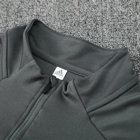 25/26 Bayern München Training Grey Kids Size Tracksuit - Premium Quality Kits at Football Monarch