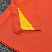 25/26 Brazil Training Orange Kids Size Tracksuit - Premium Quality Kits at Football Monarch