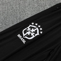 25/26 Brazil Training Yellow Kids Size Tracksuit - Premium Quality Kits at Football Monarch