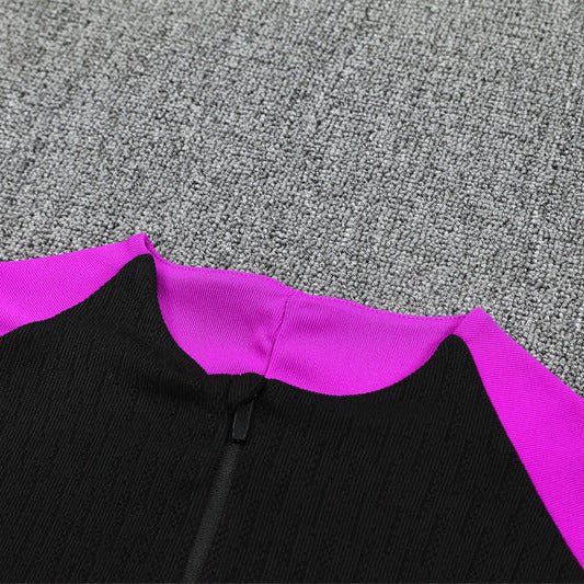 25/26 England Training Black Tracksuit - Premium Quality Kits at Football Monarch