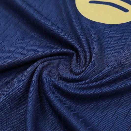 25/26 FC Barcelona Half Zip Training Blue/Purple Kids Size Tracksuit - Premium Quality Kits at Football Monarch