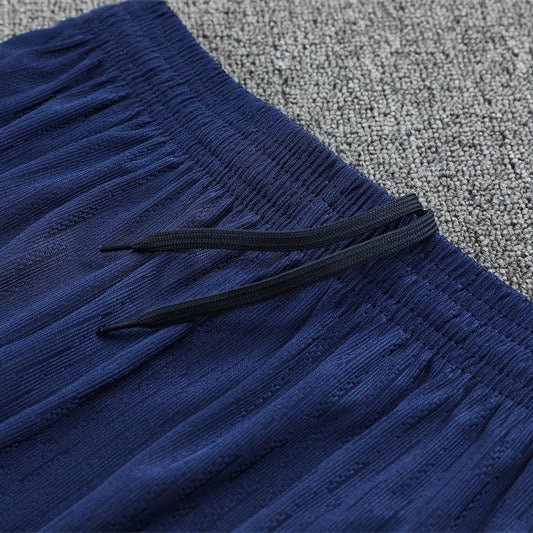 25/26 FC Barcelona Half Zip Training Purple/Blue Tracksuit - Premium Quality Kits at Football Monarch