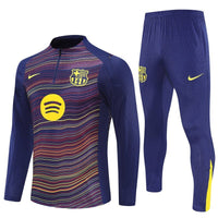 25/26 FC Barcelona Pre - Match Home Kids Size Tracksuit - Premium Quality Kits at Football Monarch