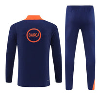 25/26 FC Barcelona Pre - Match Third Kids Size Tracksuit - Premium Quality Kits at Football Monarch