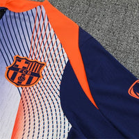 25/26 FC Barcelona Pre - Match Third Kids Size Tracksuit - Premium Quality Kits at Football Monarch