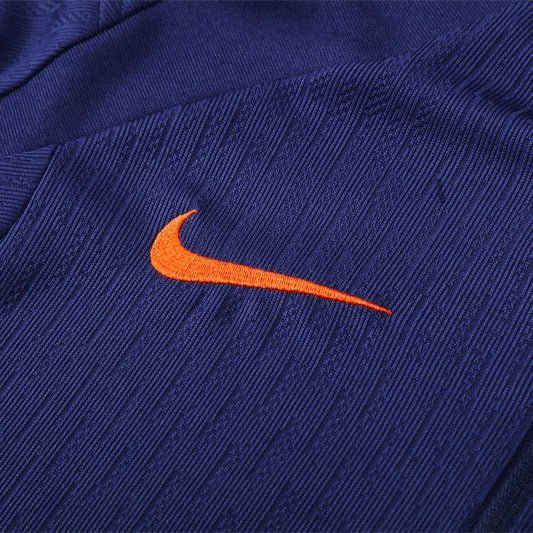 25/26 FC Barcelona Training Blue/Orange Kids Size Tracksuit - Premium Quality Kits at Football Monarch