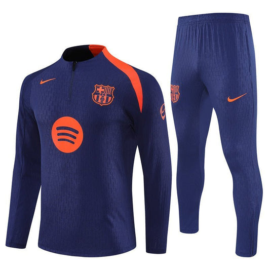 25/26 FC Barcelona Training Blue/Orange Tracksuit - Premium Quality Kits at Football Monarch