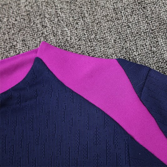 25/26 FC Barcelona Training Blue/Purple Tracksuit - Premium Quality Kits at Football Monarch