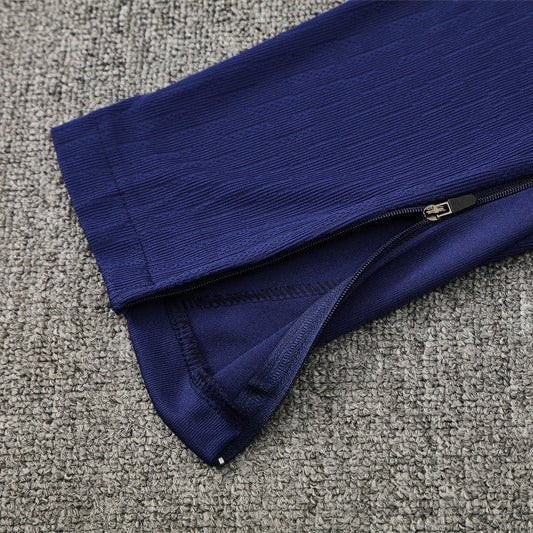 25/26 FC Barcelona Training Orange/Blue Kids Size Tracksuit - Premium Quality Kits at Football Monarch