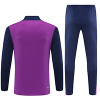 25/26 FC Barcelona Training Purple/Blue Tracksuit - Premium Quality Kits at Football Monarch