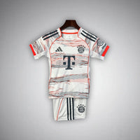 25/26 FC Bayern Away Kids Size Kit - Premium Quality Kits at Football Monarch