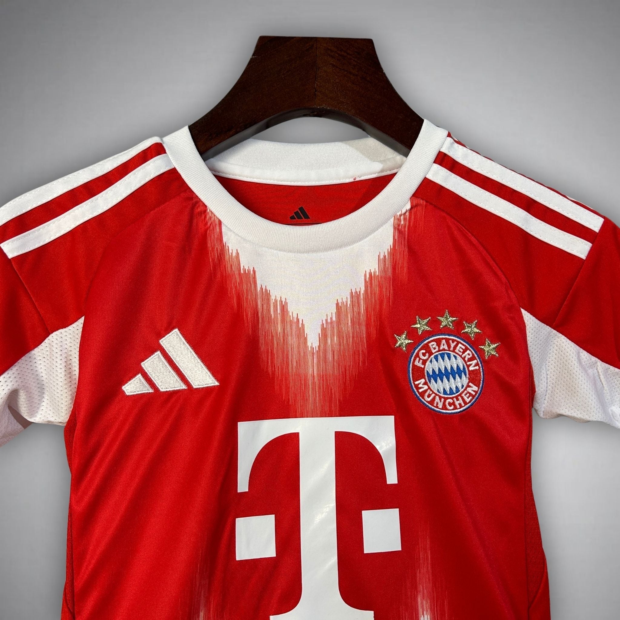 25/26 FC Bayern Home Kids Size Kit - Premium Quality Kits at Football Monarch
