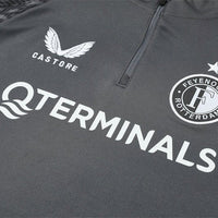 25/26 Feyenoord Training Grey Kids Size Tracksuit - Premium Quality Kits at Football Monarch