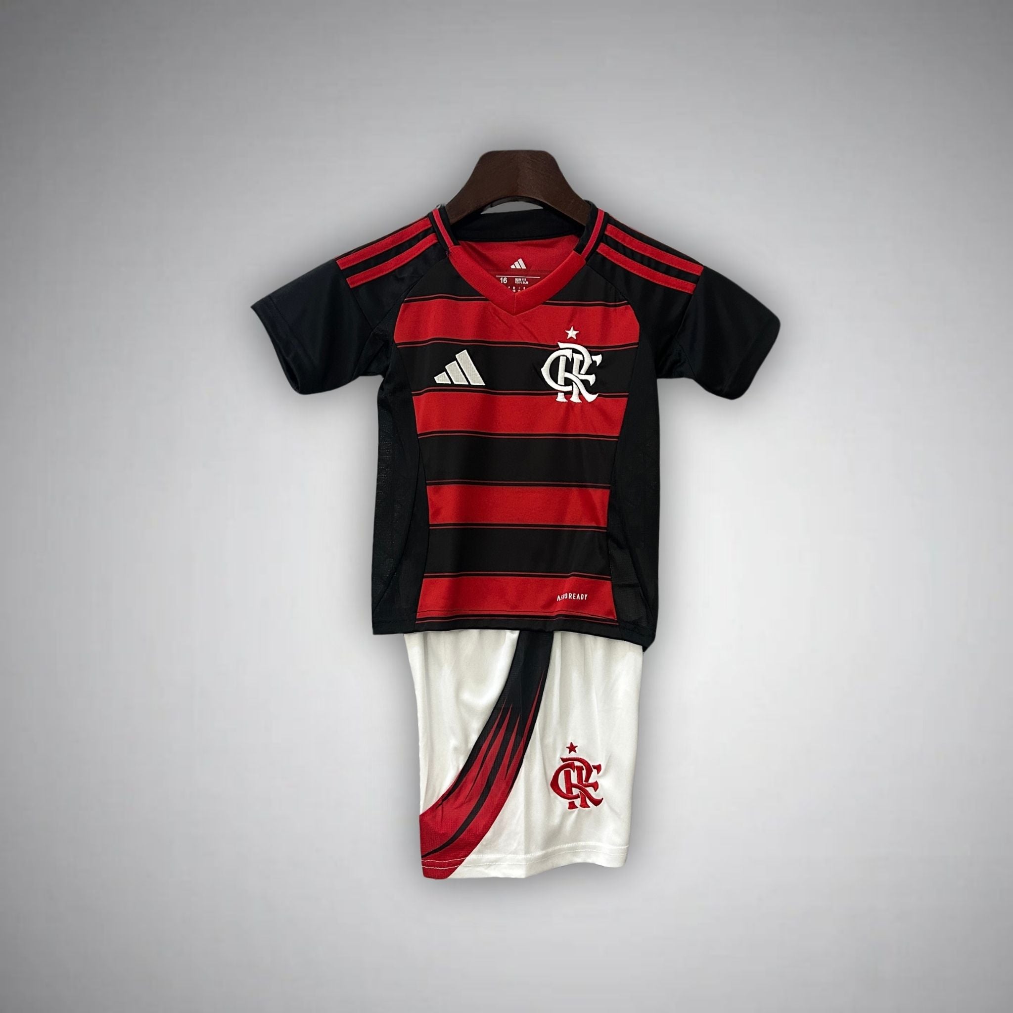 25/26 Flamengo Home Kids Size Kit - Premium Quality Kits at Football Monarch