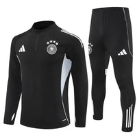 25/26 Germany Training Black Tracksuit - Premium Quality Kits at Football Monarch