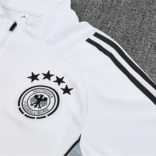 25/26 Germany Training White Kids Size Tracksuit - Premium Quality Kits at Football Monarch