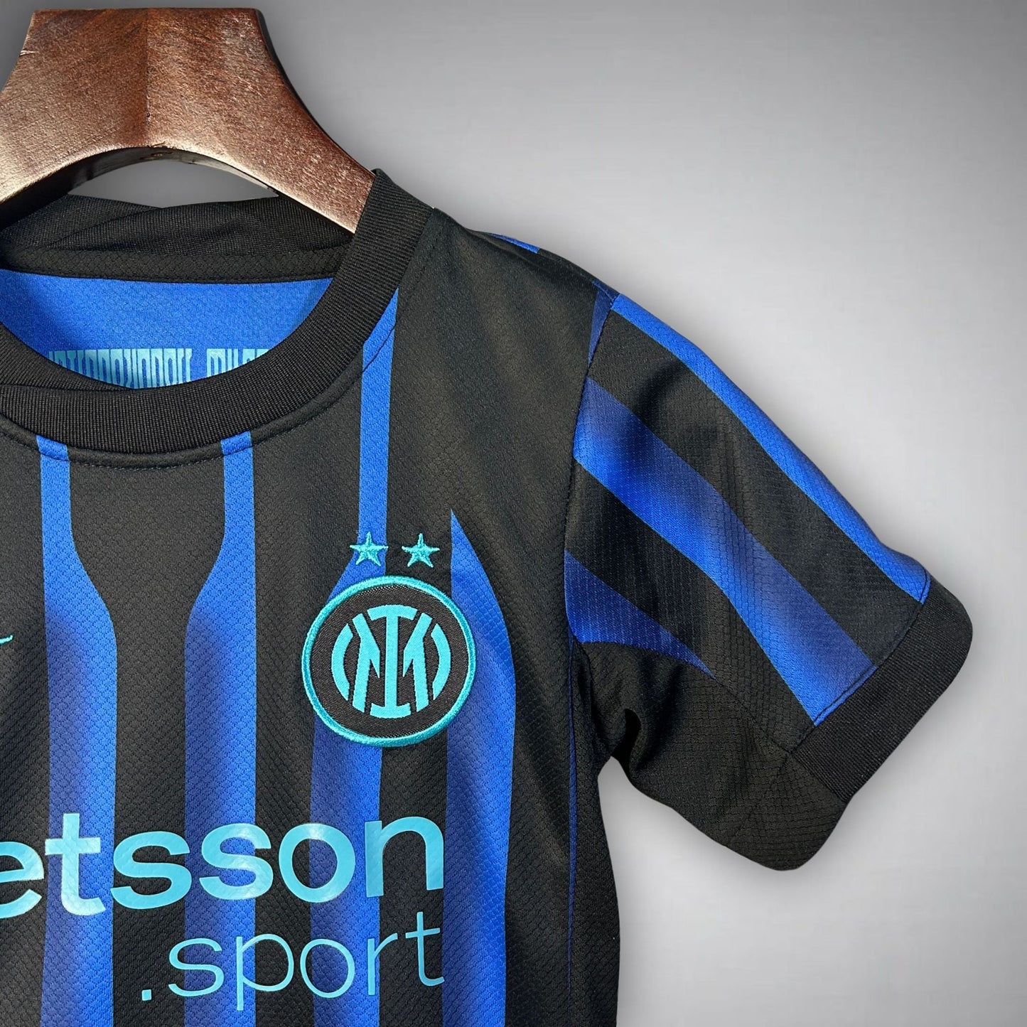 25/26 Inter Milan Home Kids Size Kit - Premium Quality Kits at Football Monarch