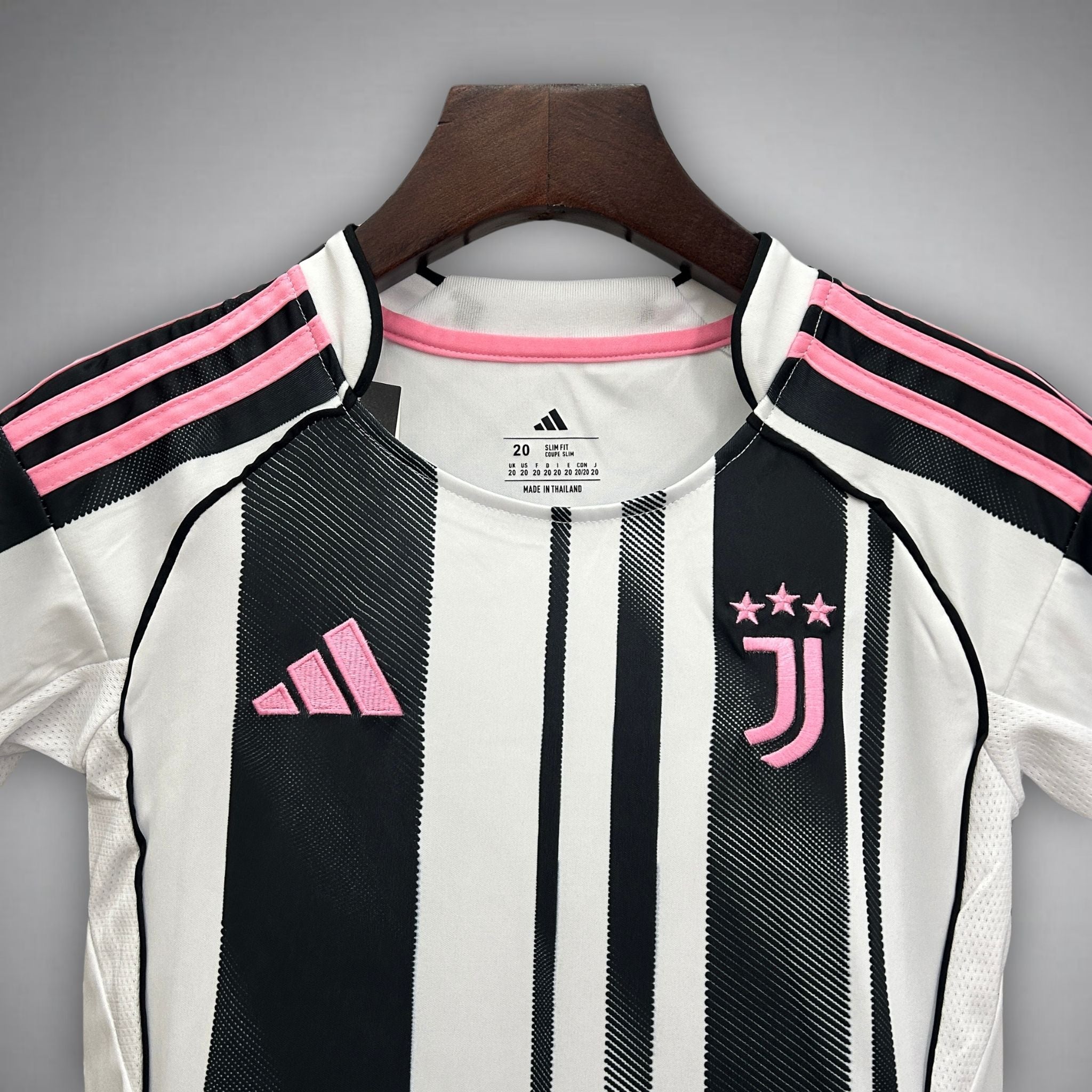 25/26 Juventus Home Kids Size Kit - Premium Quality Kits at Football Monarch