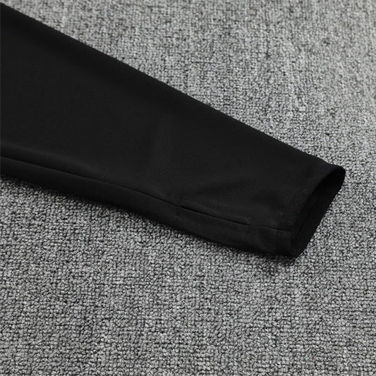 25/26 Juventus Training Black Kids Size Tracksuit - Premium Quality Kits at Football Monarch