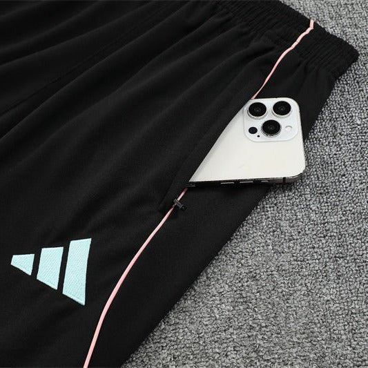 25/26 Juventus Training Black Tracksuit - Premium Quality Kits at Football Monarch