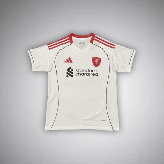 25/26 Liverpool Away Kit - Premium Quality Kits at Football Monarch