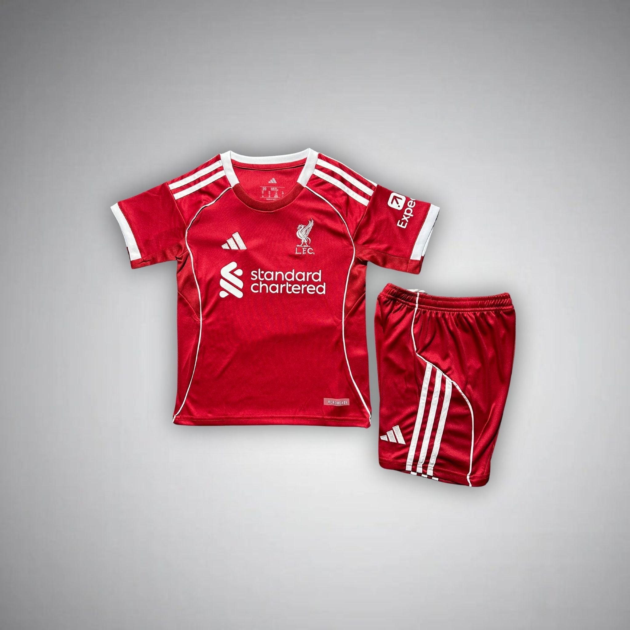 25/26 Liverpool Home Kit - Premium Quality Kits at Football Monarch
