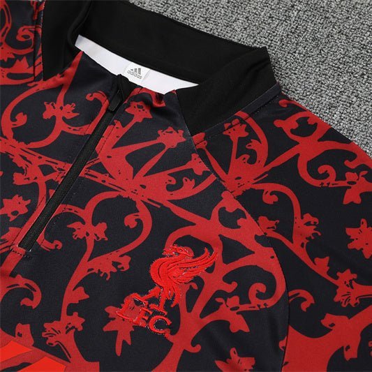 25/26 Liverpool Pre - Match Kids Size Tracksuit - Premium Quality Kits at Football Monarch