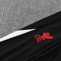 25/26 Liverpool Training Black Kids Size Tracksuit - Premium Quality Kits at Football Monarch