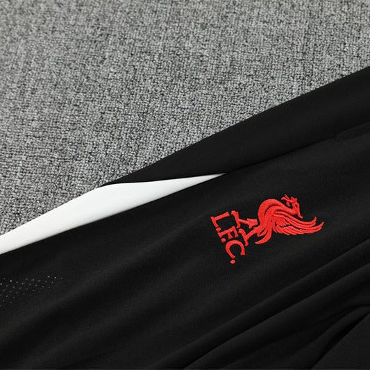 25/26 Liverpool Training Black Kids Size Tracksuit - Premium Quality Kits at Football Monarch