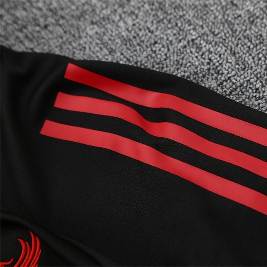 25/26 Liverpool Training Black Tracksuit - Premium Quality Kits at Football Monarch