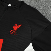 25/26 Liverpool Training Black Tracksuit - Premium Quality Kits at Football Monarch