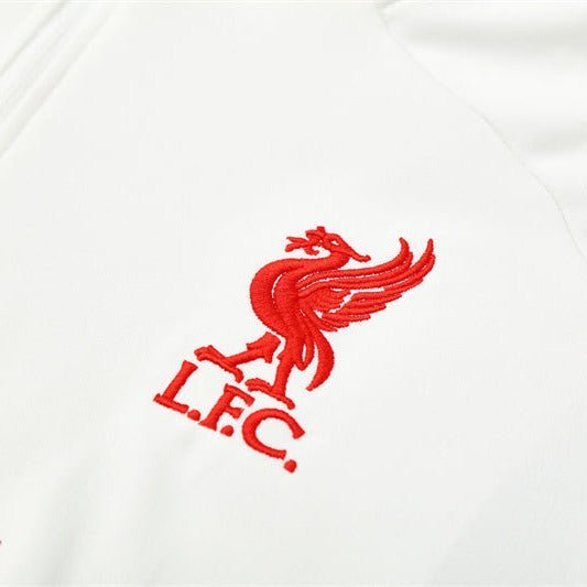 25/26 Liverpool Training White Kids Size Tracksuit - Premium Quality Kits at Football Monarch