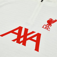 25/26 Liverpool Training White Kids Size Tracksuit - Premium Quality Kits at Football Monarch