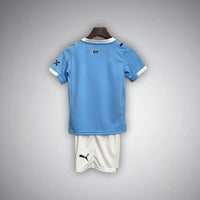 25/26 Manchester City Home Kids Size Kit - Premium Quality Kits at Football Monarch