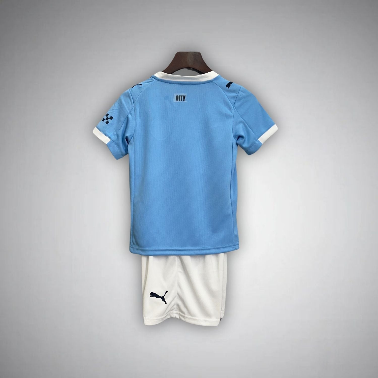 25/26 Manchester City Home Kids Size Kit - Premium Quality Kits at Football Monarch