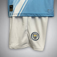 25/26 Manchester City Home Kids Size Kit - Premium Quality Kits at Football Monarch