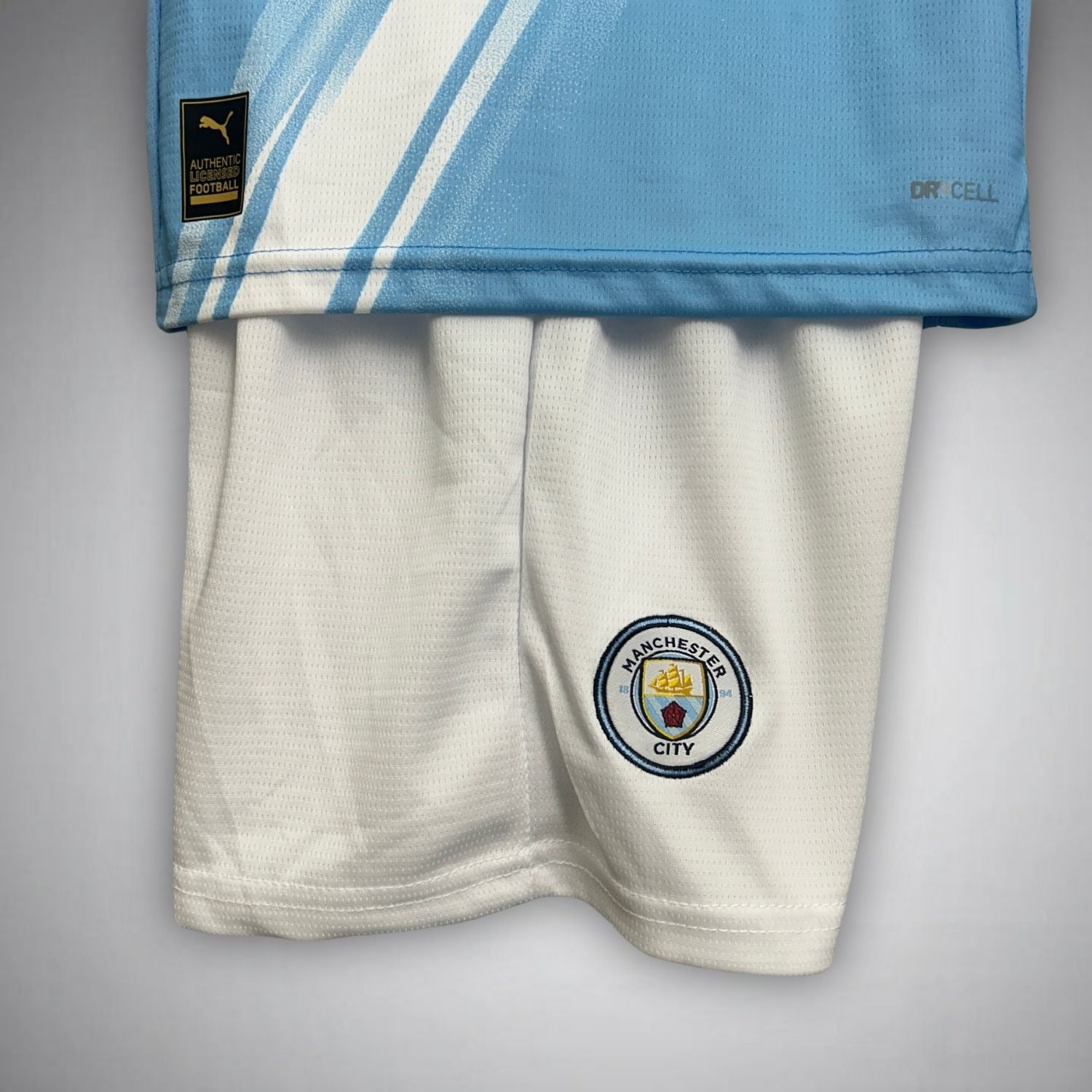 25/26 Manchester City Home Kids Size Kit - Premium Quality Kits at Football Monarch
