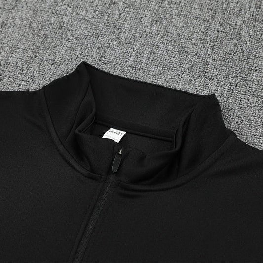 25/26 Manchester City x Asahi Black Kids Size Tracksuit - Premium Quality Kits at Football Monarch