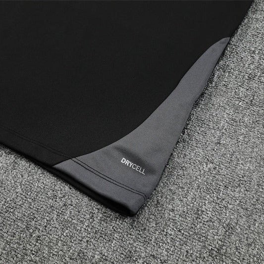 25/26 Manchester City x Asahi Black Tracksuit - Premium Quality Kits at Football Monarch