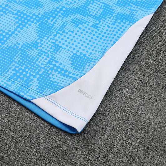 25/26 Manchester City x Asahi Blue Tracksuit - Premium Quality Kits at Football Monarch