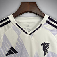 25/26 Manchester United Away Kids Size Kit - Premium Quality Kits at Football Monarch