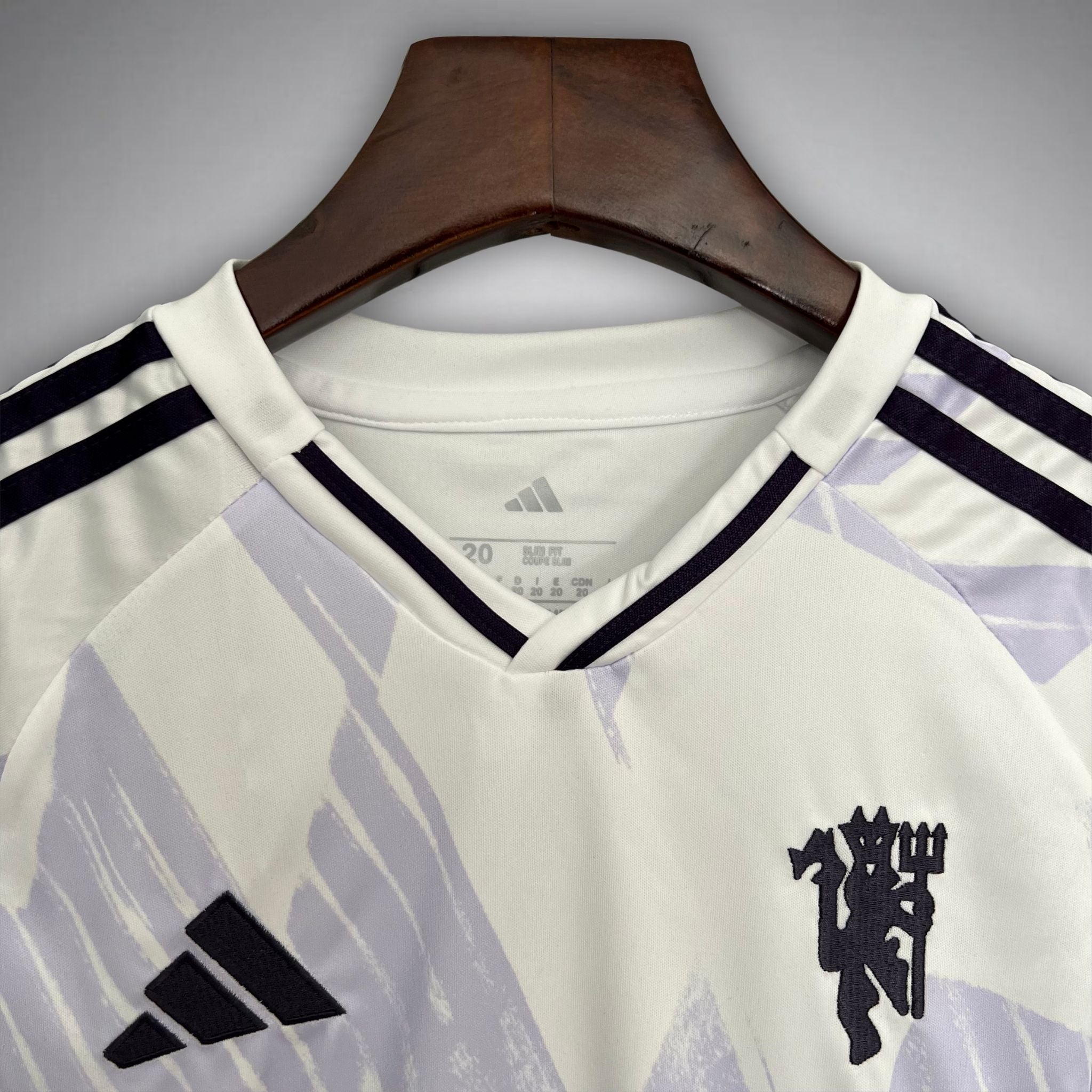 25/26 Manchester United Away Kids Size Kit - Premium Quality Kits at Football Monarch