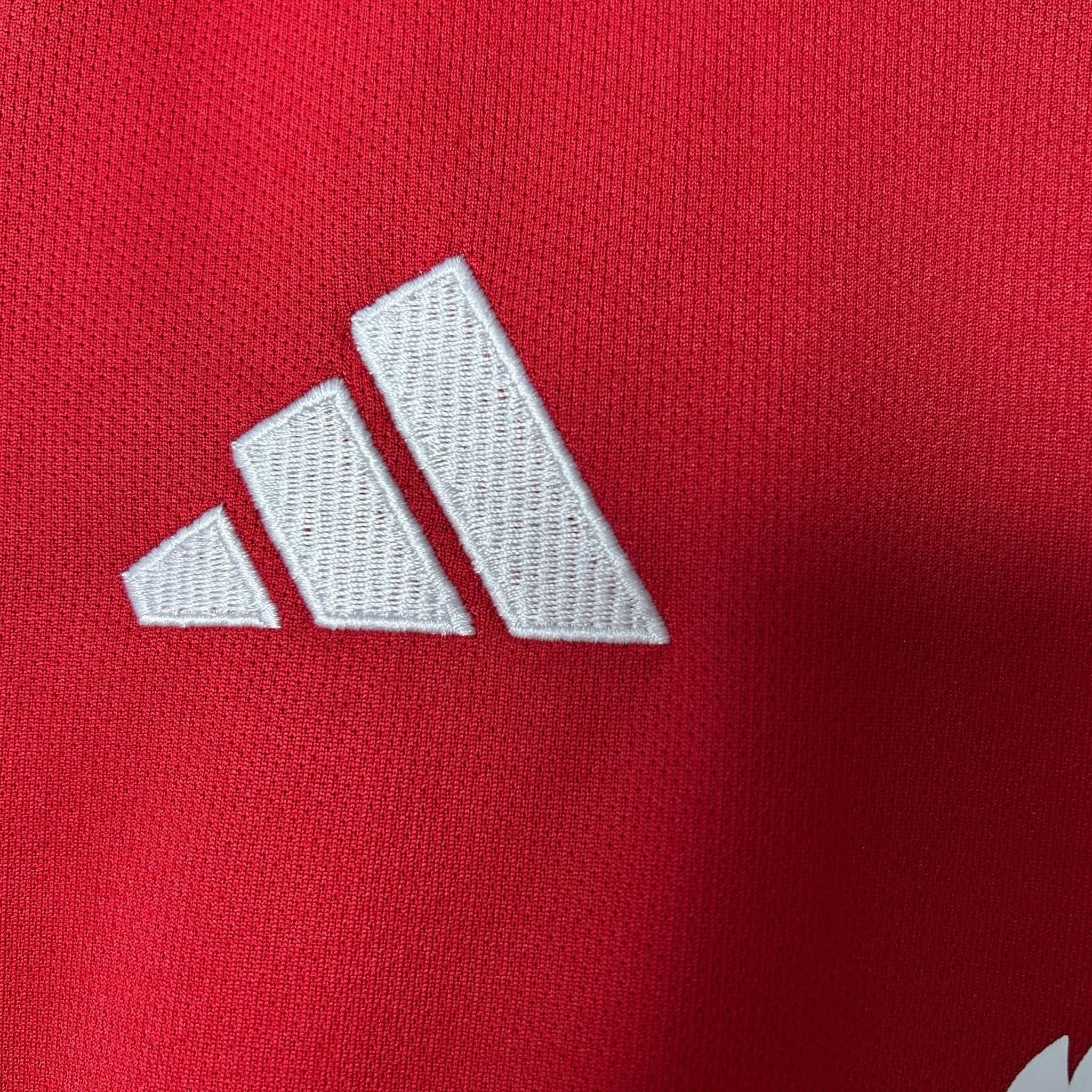 25/26 Manchester United Home Kids Size Kit - Premium Quality Kits at Football Monarch